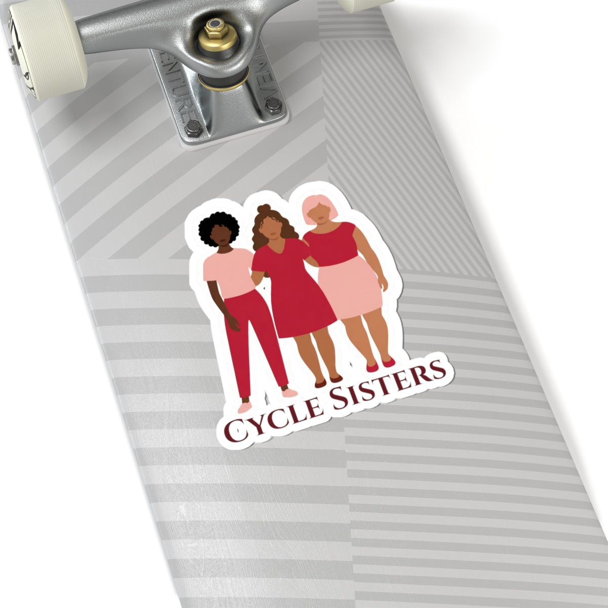 Cycle Sisters Sticker | Period Power Vinyl Decal